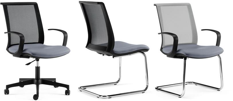 Arte & D Кресло консольное с подлокотниками для залов ожидания Tecna C82 v  - Вид №1