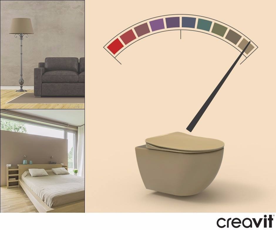 FE320-00CM00E-0000 FREE Унитаз подвесной с биде CAPPUCINO Creavit Free - Вид №1