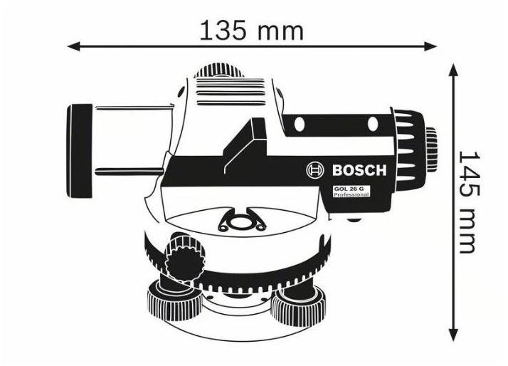 BOSCH PROFESSIONAL Оптический уровень sun-id-1376246 - Вид №1
