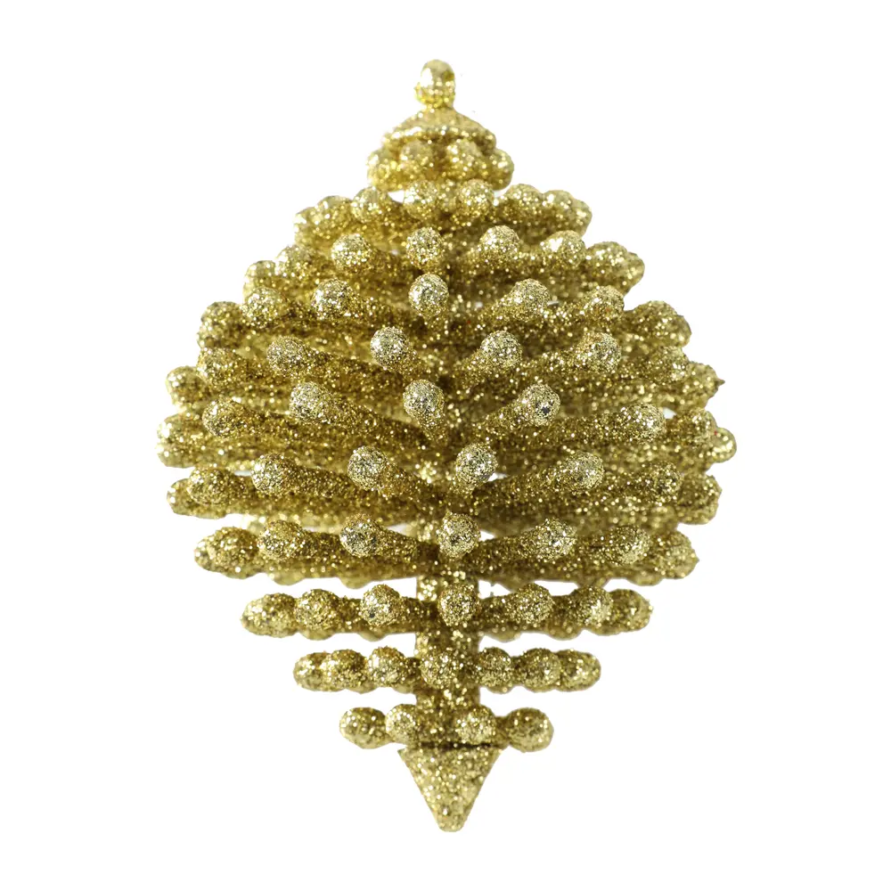 89377730 Новогоднее украшение Шишка JM241906 золотой STLM-1472125 Santreyd  - Вид №1