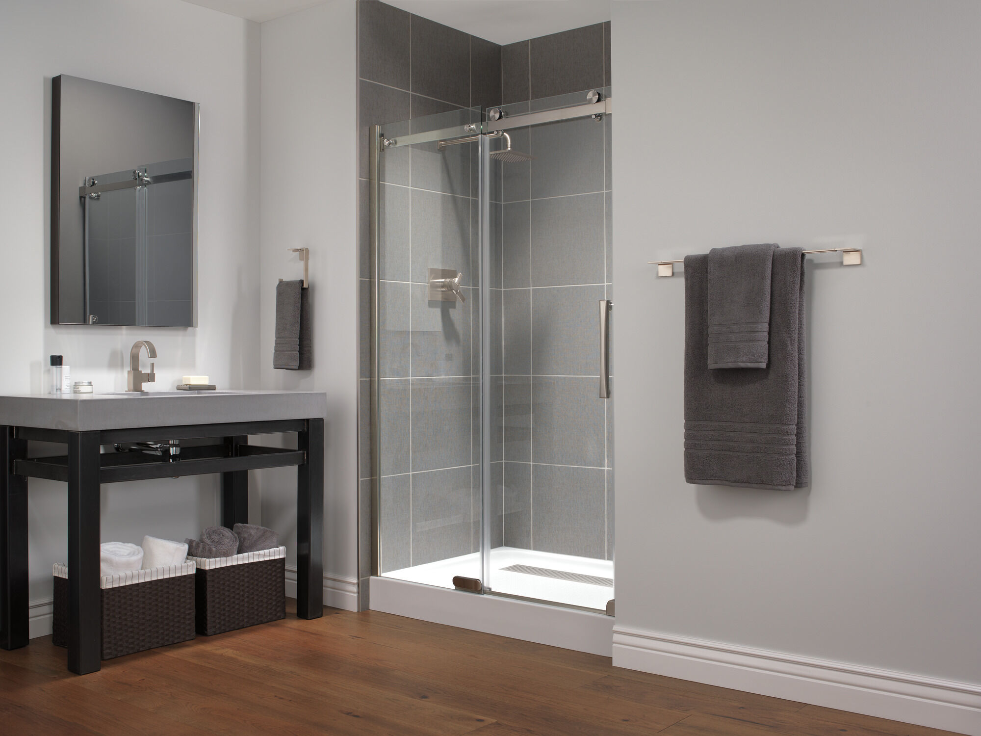 T17T253-SS-WE Отделка для душа TempAssure® серии 17T Delta Faucet Vero Нержавеющая сталь - Вид №5