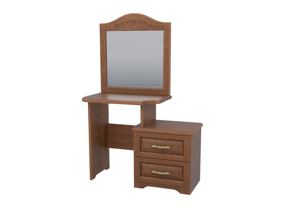 Трюмо с зеркалом и тумбой белый ясень "Эдем" DREAMLINE ЭДЕМ 176663 Белый  - Вид №1