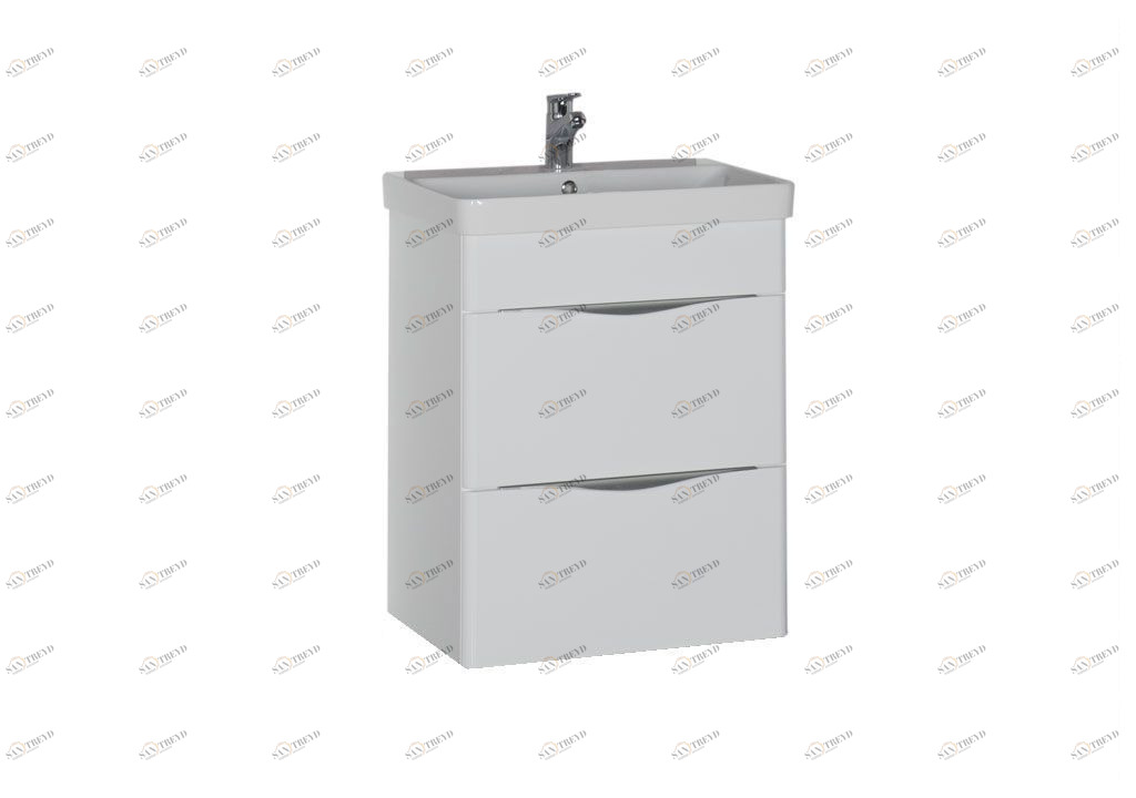 Тумба с раковиной Aquanet Орлеан 60 белый 0018308100182311