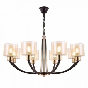 Люстра подвесная черная Teodora FR5003PL-08B FREYA MODERN 00-3956390 Черный