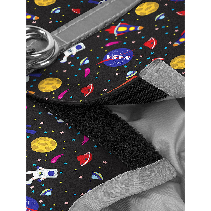 ПР0053660 Шлейка для собак Waudog с рисунком NASA (XS3, обхват груди 32-35см, обхват шеи 22-24см) COLLAR  - Вид №2