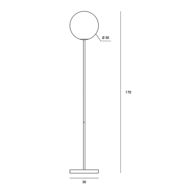 Miloox 1744.198 Торшер JUGEN BLACK. - Вид №2