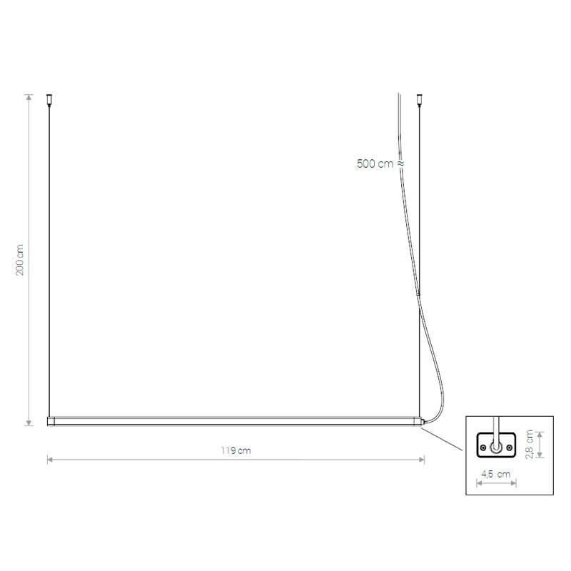 Подвесной светильник белый Nowodvorski Cameleon H 8454 NOWODVORSKI ДИЗАЙНЕРСКИЕ, CAMELEON H LED 00-3890279 Белый  - Вид №2