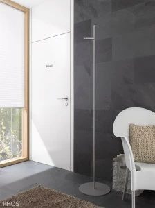 GSTS1V Вешалка прямая 1м, основание: серое. PHOS