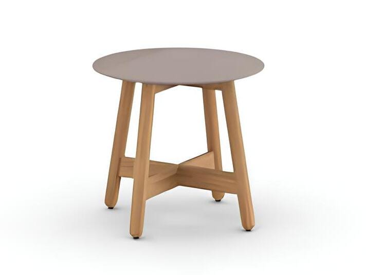 Круглый стол из тикового дерева DEDON MBRACE ARCH-00079024 - Вид №1