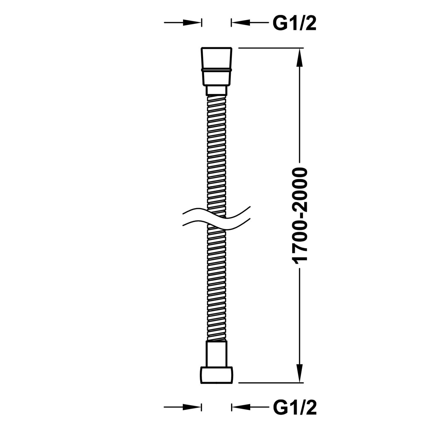 Выдвижной металлический гибкий шланг-9134630 TRES RICAMBI - Вид №1