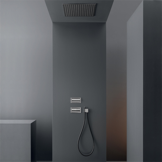 Душ верхний, 40*40 см, сталь матовая CEADESIGN sun-id-374348 - Вид №1