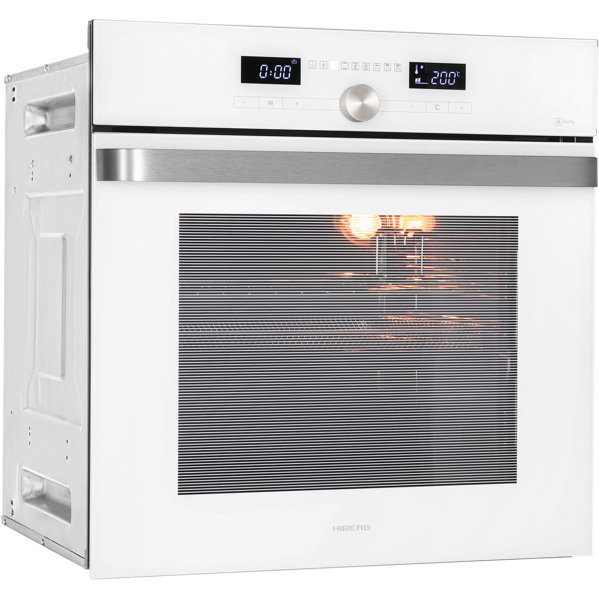 9171885 Электрический духовой шкаф HIBERG VM 6193 W белый STDN-0056436 - Вид №2