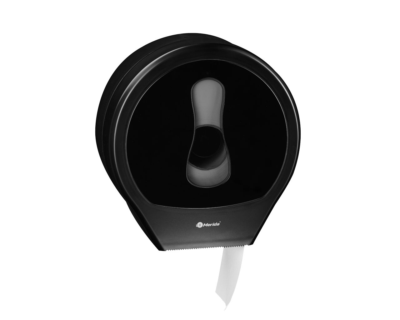 BEC101 Держатель рулона туалетной бумаги ONE, пластик АБС, черный Merida  - Вид №4