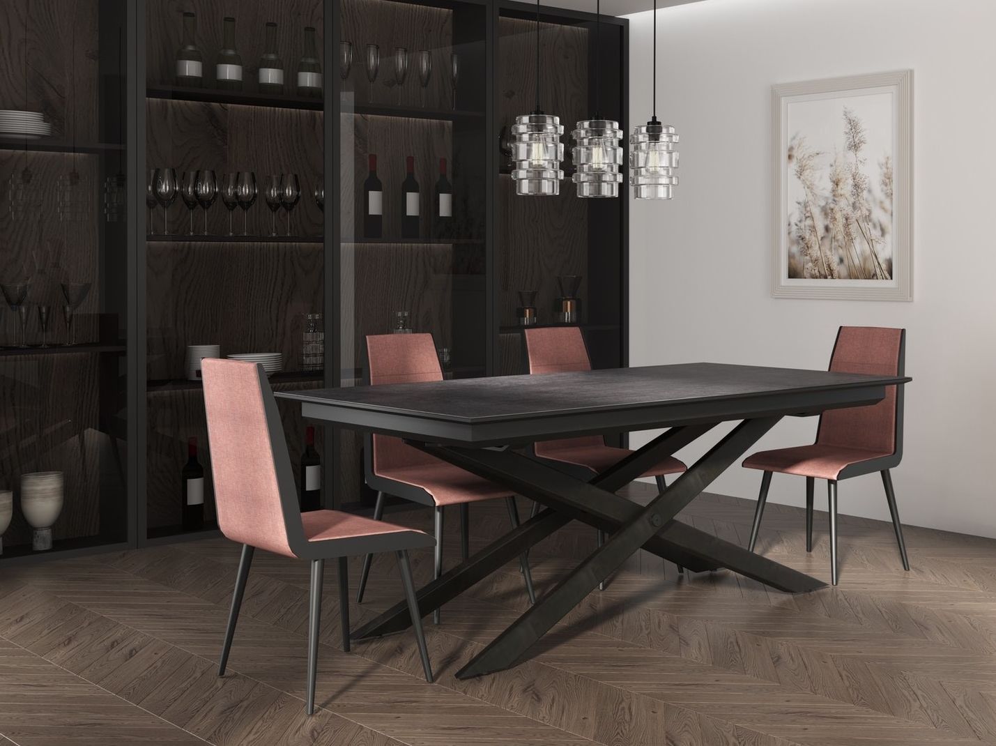 Прямоугольный обеденный стол animovel Тайга ARCH-00014480 - Вид №1