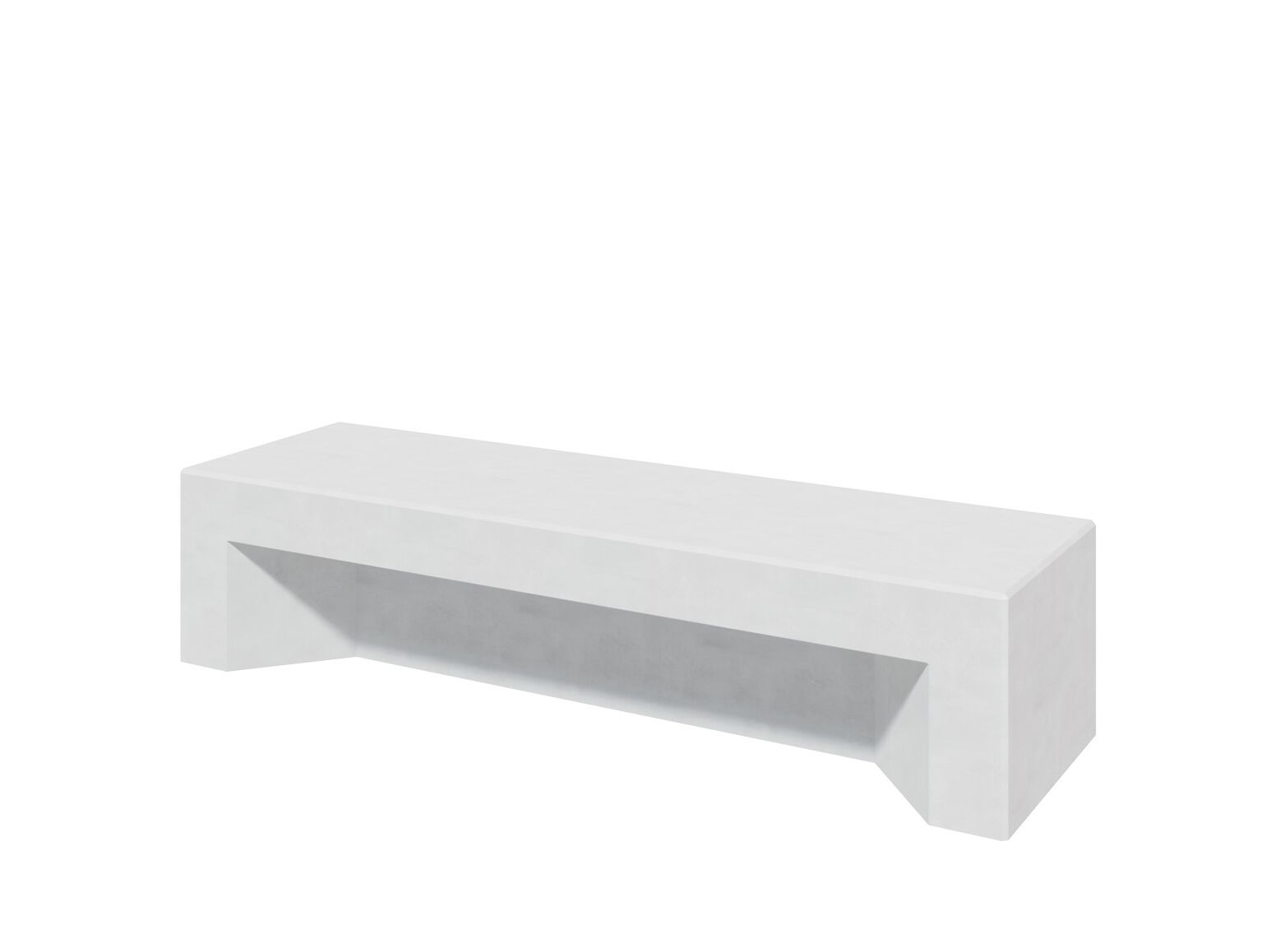 Бетонная скамья без спинки amop R7M ARCH-00025921