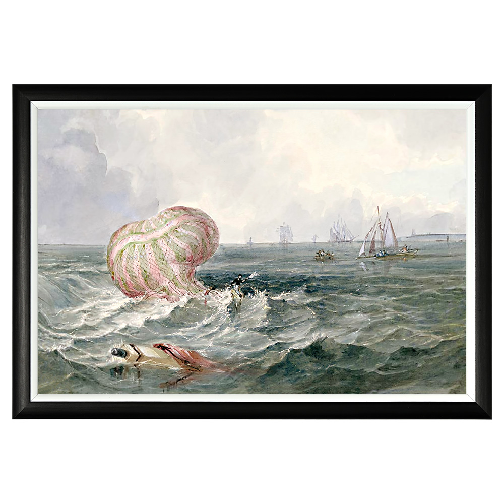 550016582_1818 Арт-постер «Джеймс Сэдлер в Бристоле, 1810» Object Desire 
