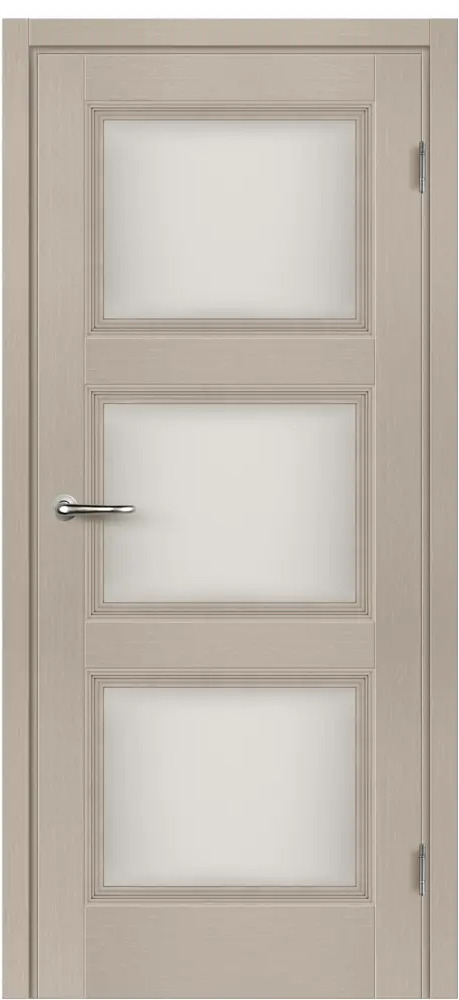 МАРИО РИОЛИ Межкомнатная дверь Трилло со стеклом 90×200 см ясень элегант 81954084