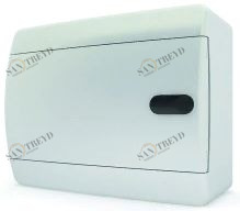 Бокс внешний на 8 модулей Tekfor (белая дверь) 7284