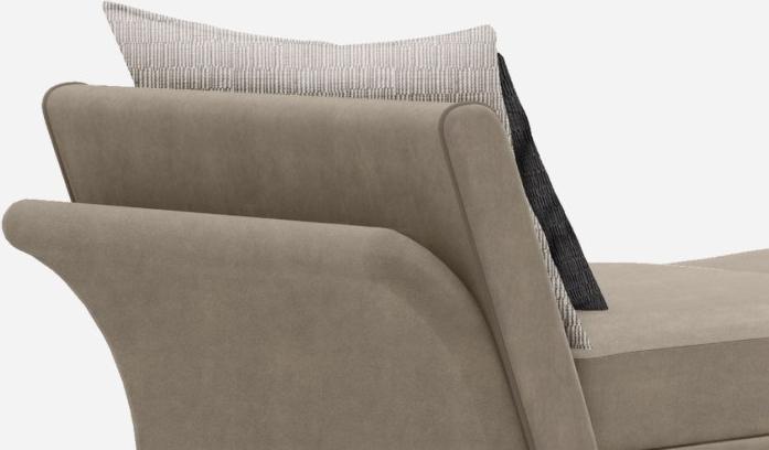 Porustudio Кушетка из бархата с обивкой sun-id-1356973 - Вид №1