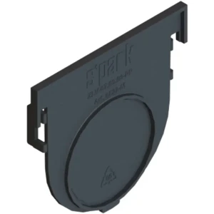 Заглушка Standartpark пластиковая для лотка Spark 1 на начало и конец линии 84347366 STLM-2164591