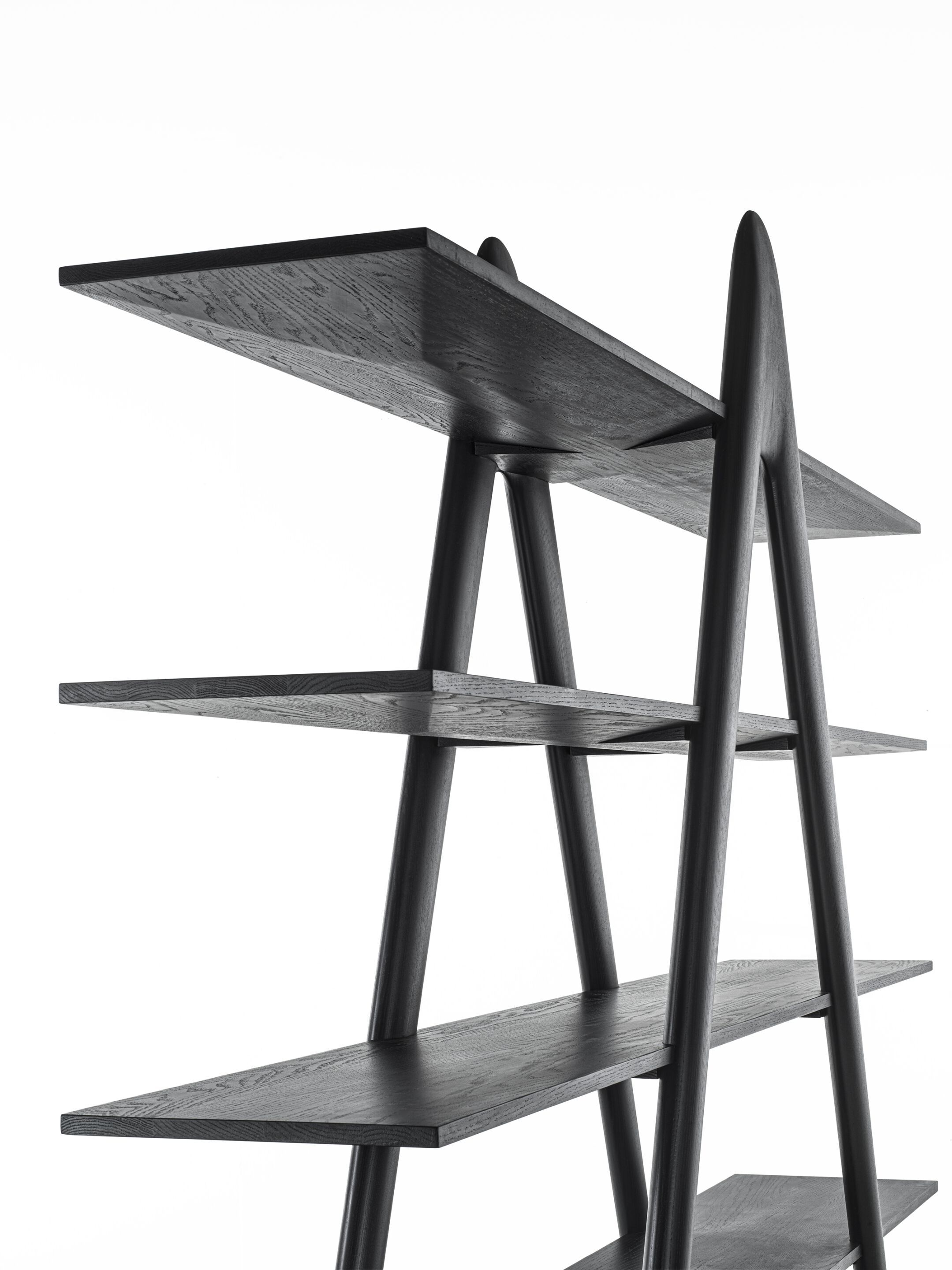 Книжный шкаф из массива дерева Riva 1920 A-BOOK ARCH-00072924 - Вид №2