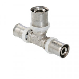 VTm.231.N.202016 Пресс-фитинг – тройник Valtec 20 х 20 х 16 мм