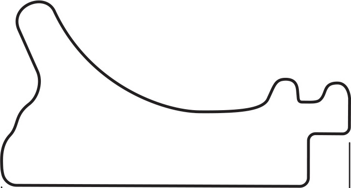 BY 7433 Зеркало в багетной раме - белый с серебром 60 mm EVOFORM Octagon - Вид №4