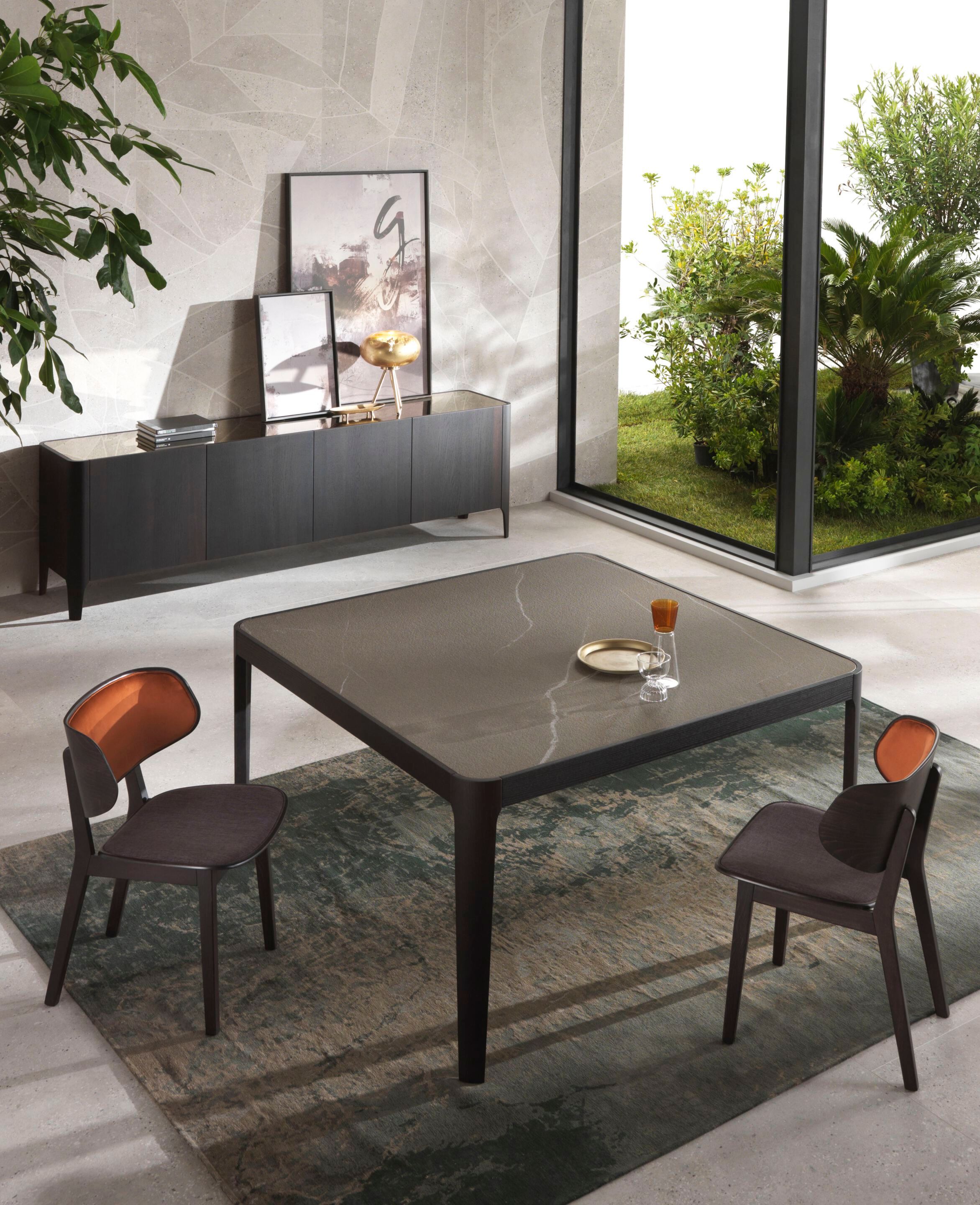 Деревянный мягкий стул RIFLESSI GISELE ARCH-00043580 - Вид №3