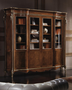 Книжный шкаф  GIULIACASA 0236F-SI