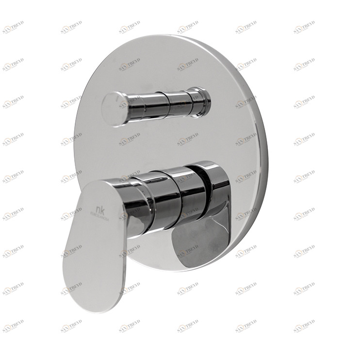 Скрытый однорычажный смеситель для ванны и душа  Mood NOKEN 100161422  CHROME
