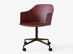 Офисное кресло из полипропилена с 4 спицами