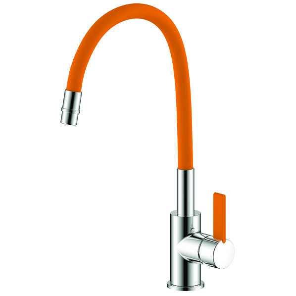 35-10L KLIO orange  Смеситель для кухни оранжевый ARGO kran 3510lklioorange