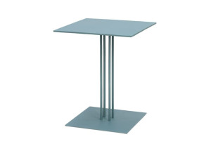 Стальной квадратный садовый стол