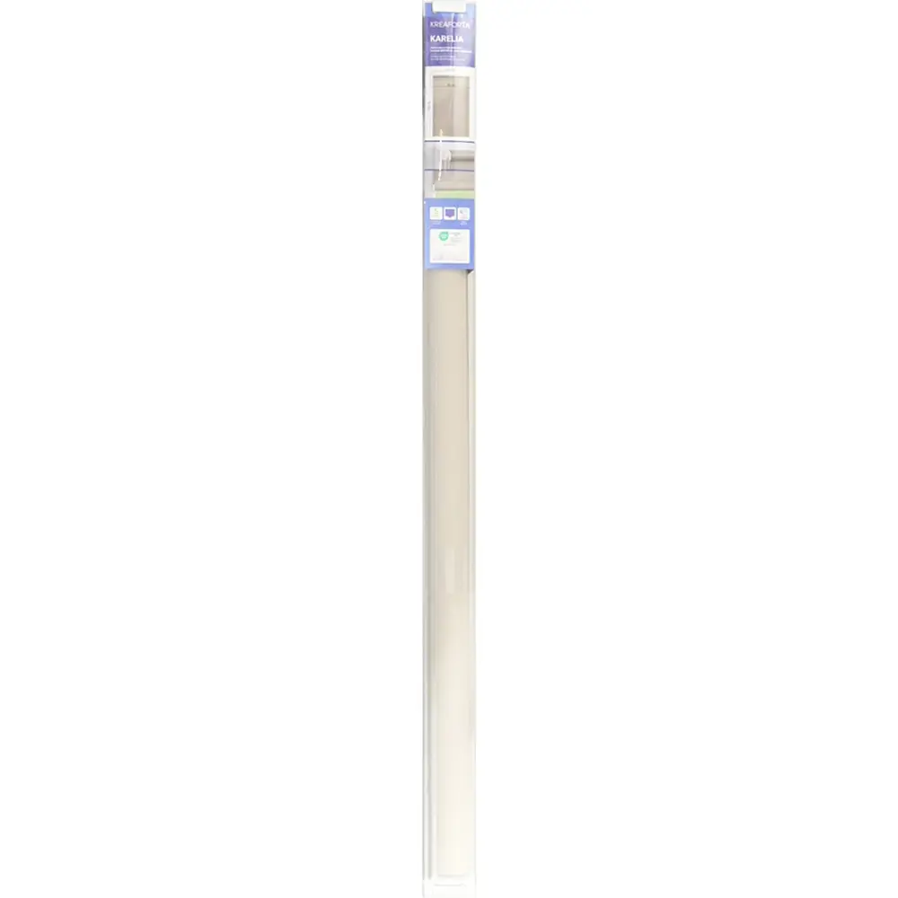 Штора рулонная блэкаут KREAFORTA Karelia 100x160 см бежевая STLM-2163301 - Вид №9