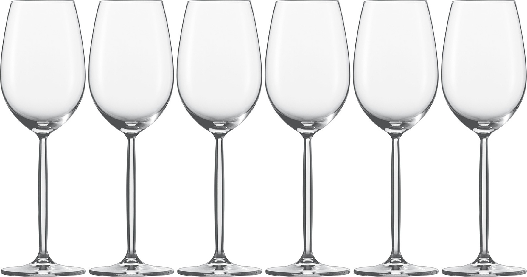 10651763 Schott Zwiesel Набор из 6 бокалов для белого вина Schott Zwiesel "Дива" 302 мл Стекло 