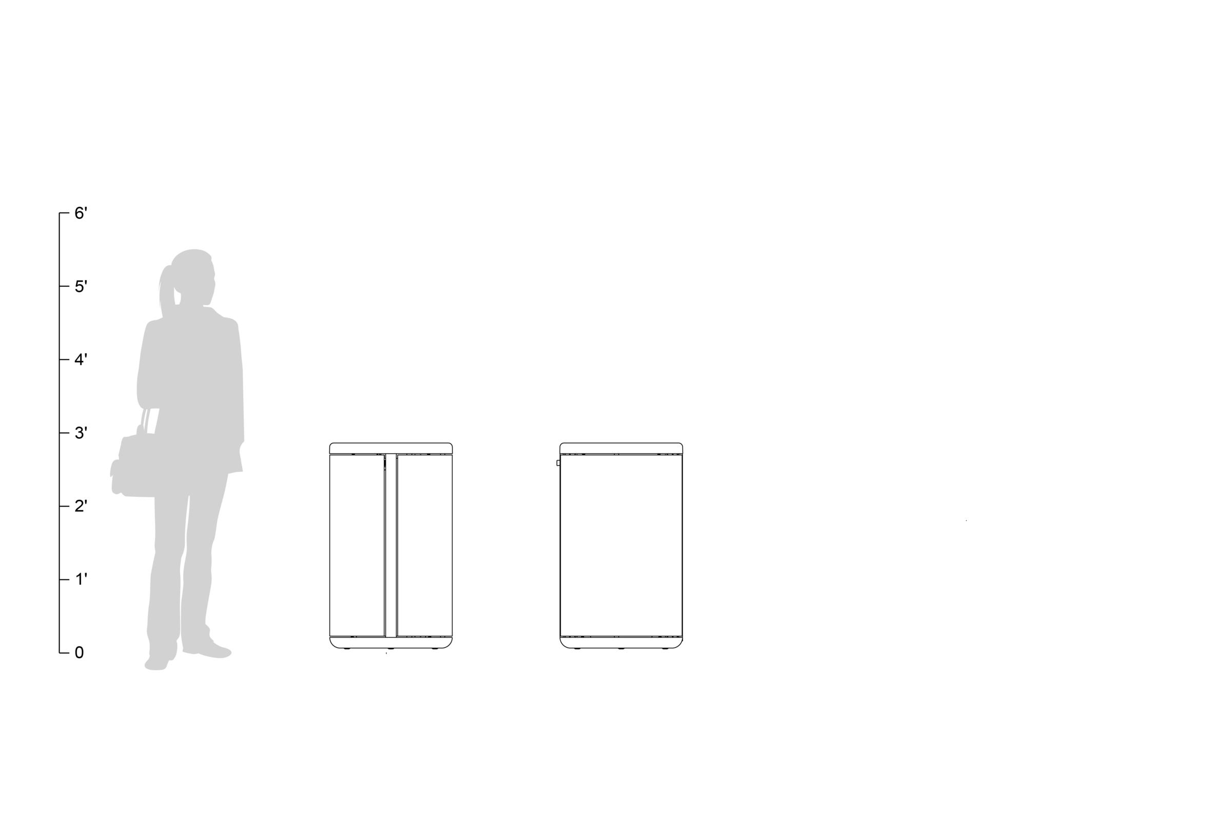 FSRT182 Tonyo мусор и контейнер для вторичной переработки  Forms-surfaces  - Вид №13