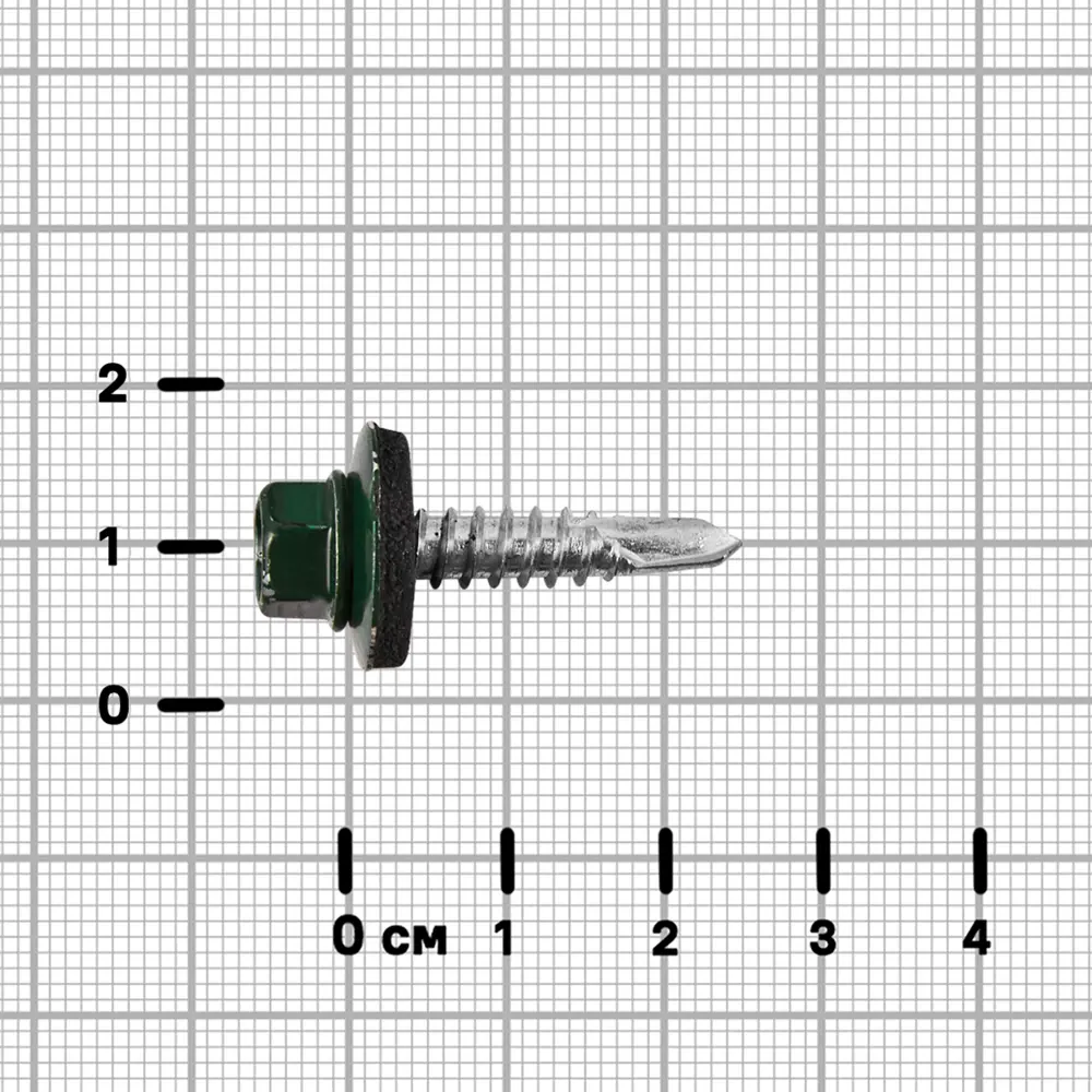 Саморезы кровельные Standers для металлической обрешетки с буром 5.5x25 мм 89213066 STLM-1008066 - Вид №2