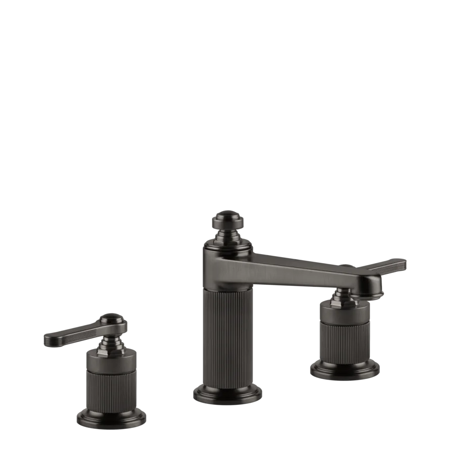 Группа умывальников 65012 707 Gessi Venti20 ЧЕРНЫЙ МЕТАЛЛ BR. PVD 65012707