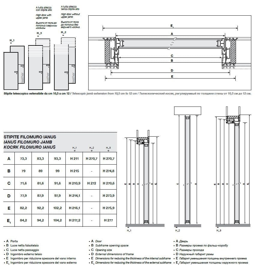 Стеклянная распашная дверь Longhi Aluminiun Chic-Doors ARCH-00011251 - Вид №5