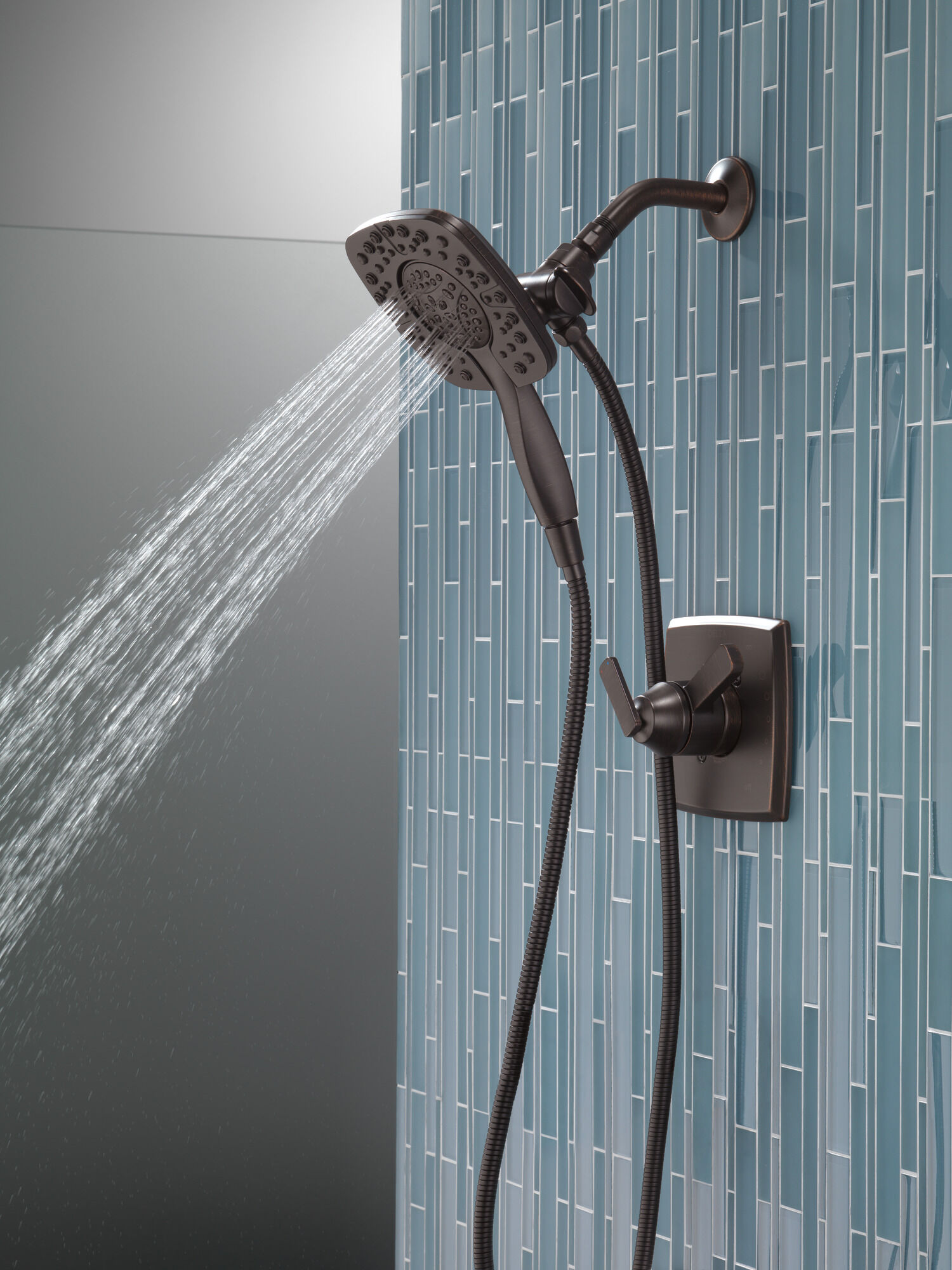 58498-RB In2ition HSSH 1,75 галлона в минуту, 4 настройки Delta Faucet Universal Showering Венецианская бронза  - Вид №11