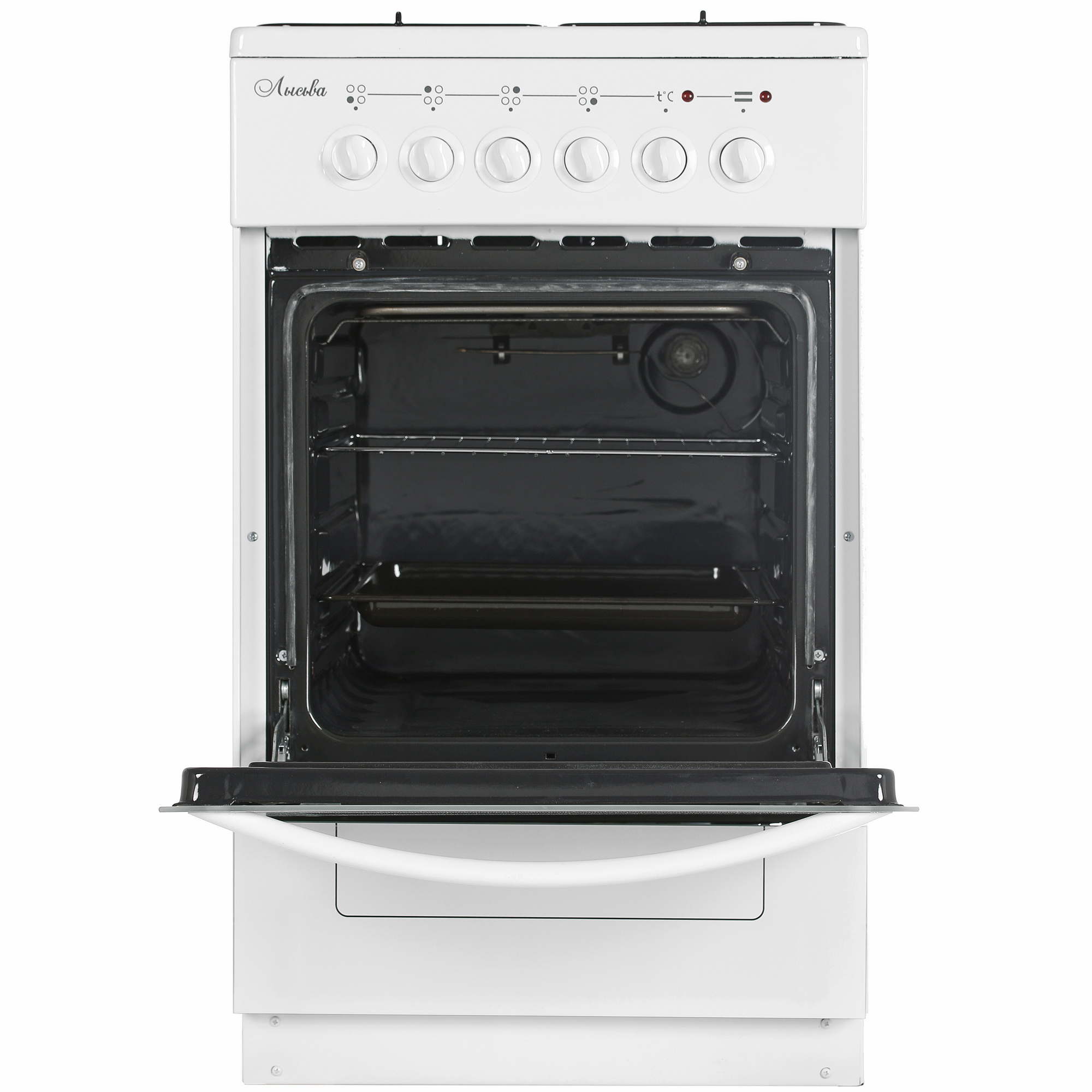 8139407 Комбинированная плита Лысьва ЭГ 401 M2C-2у белый STDN-0023169 - Вид №5