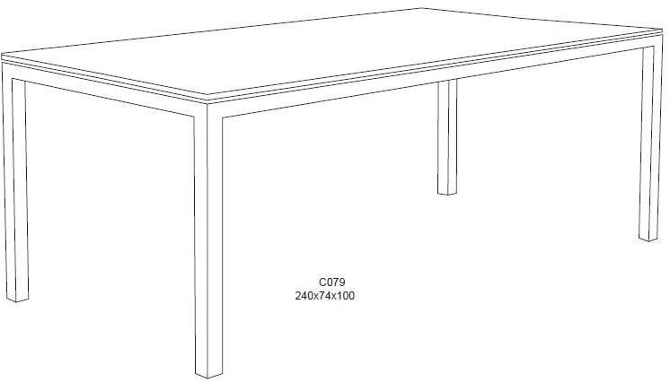 Recor Home Прямоугольный кварцевый стол sun-id-1376052 - Вид №1