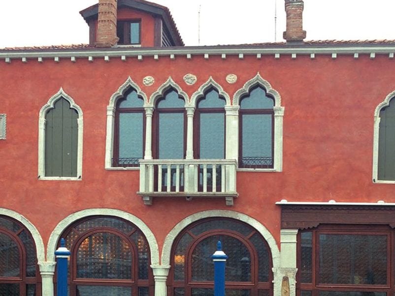 Деревянная дверь-окно с термической резкой Capoferri Serramenti SC80-100 ARCH-00147424 - Вид №1