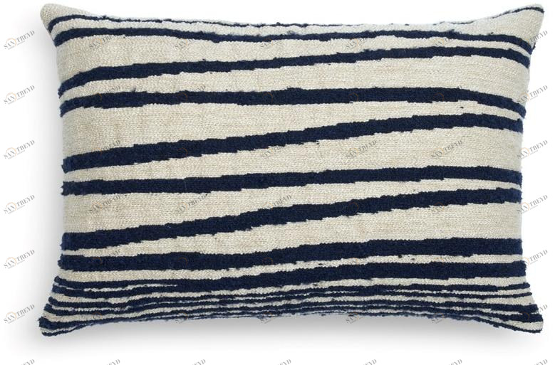 Ethnicraft Прямоугольная подушка из ткани для дивана Mystic ink 21063