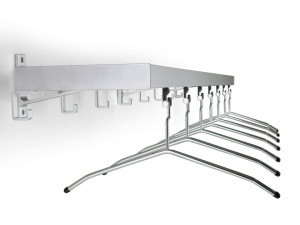 Стальная настенная вешалка