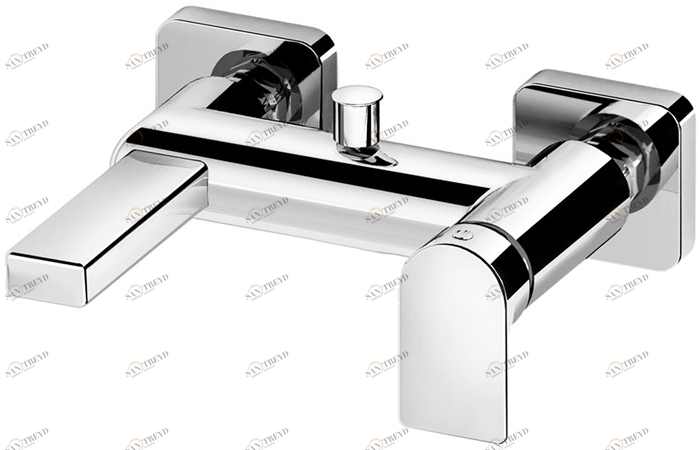 Fir Italia Смеситель для ванны настенный из латуни на 2 отверстия Doda 67 6734000