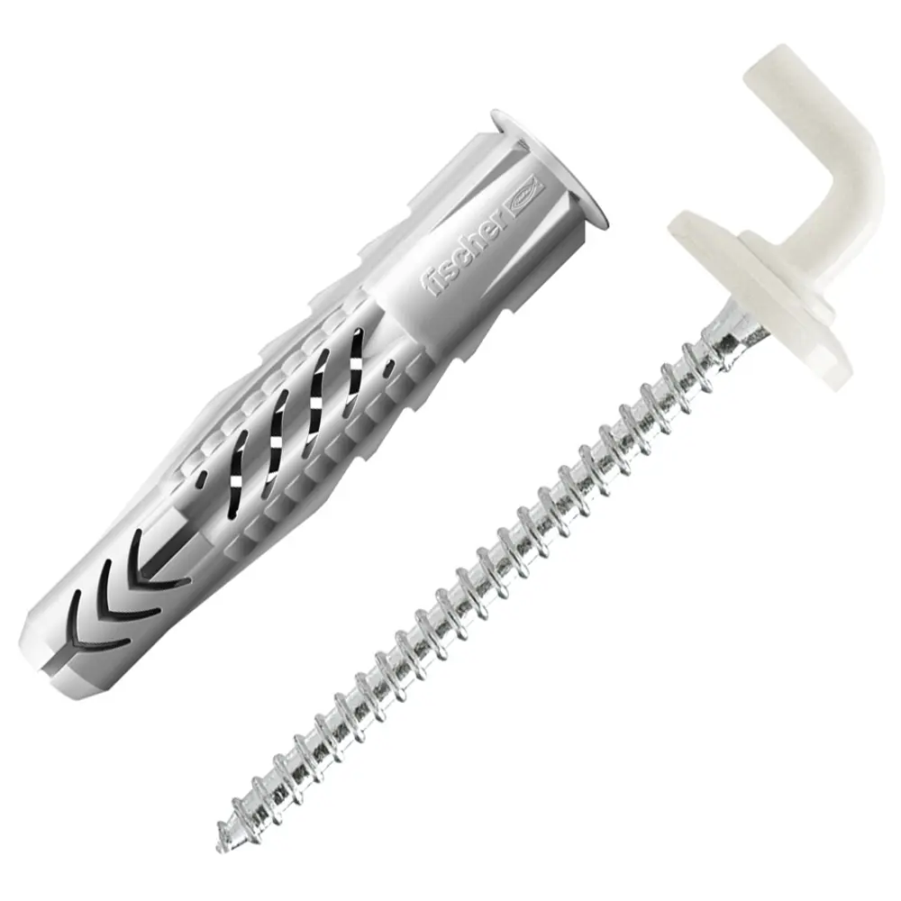 Дюбель-крюк-костыль Fischer UX WH N, 8x50 мм, нейлон, 25 шт STLM-2019398