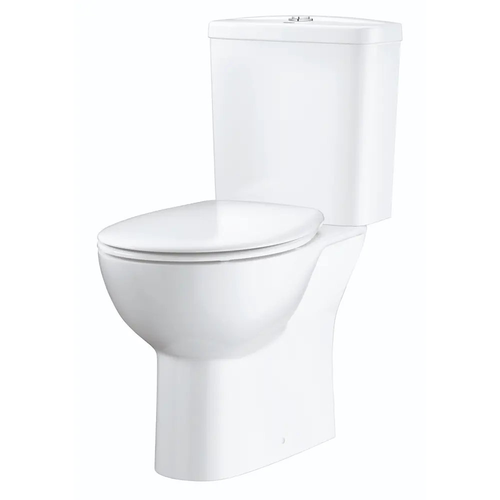 Унитаз-компакт Grohe Bau Ceramic горизонтальный выпуск двойной слив 82381381 STLM-2009193