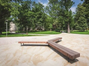 mmcité1 Модульная скамья без спинки Woody