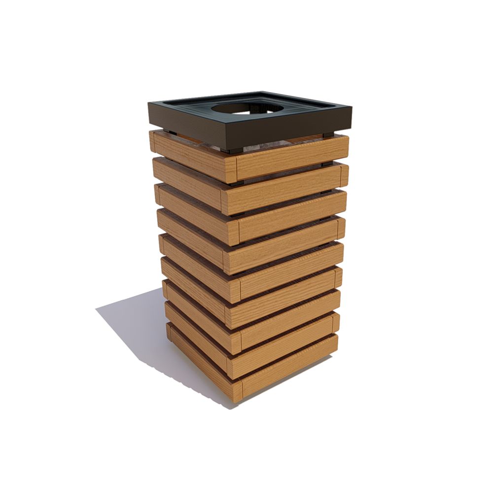 SAMA01.01.01-MU.MD САМАНТА 01, урна уличная LAB.Space 